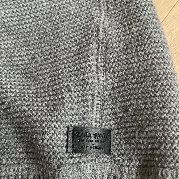ZARA boys Grey sweater - Picture 6 of 7